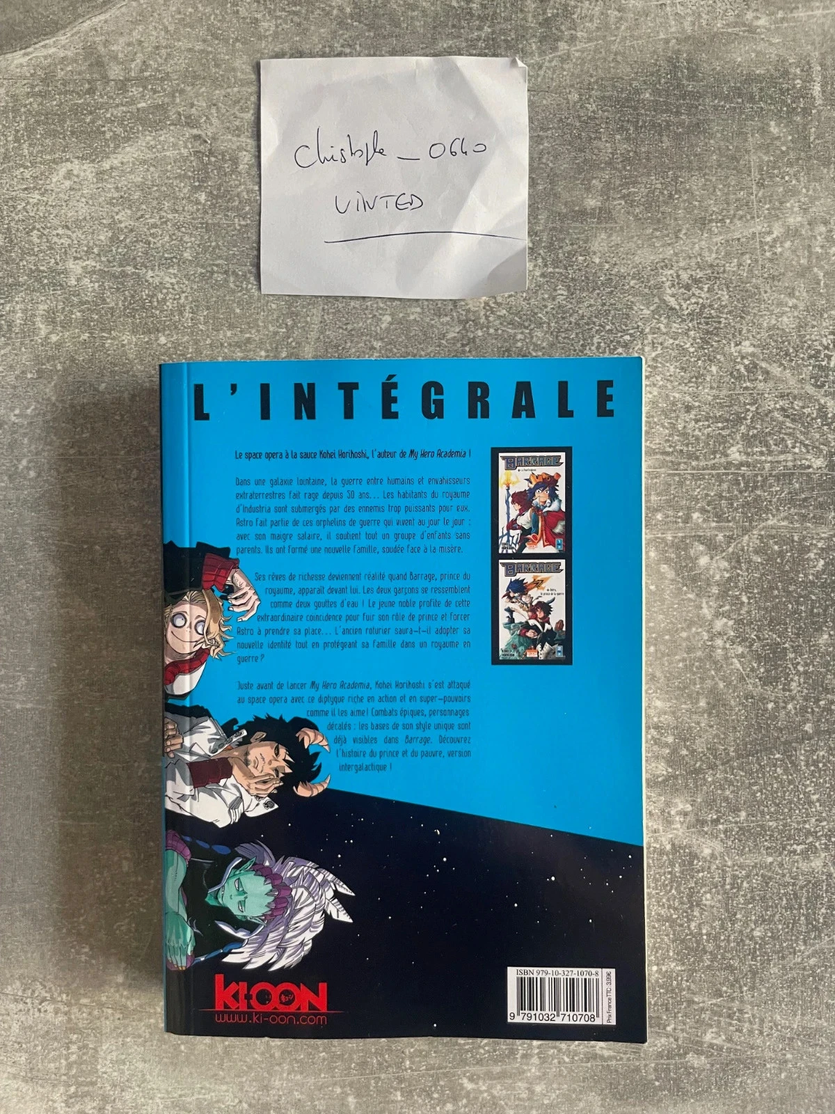 Manga Barrage, a íntegra em versão francesa. – photo 2